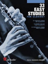 CRANSBORN -MOOREN P. - EASY STUDIES FOR CLARINET (33)